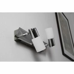 Trio Leuchten CLAPTON Wandleuchte LED Chrom, Aluminium, Edelstahl, 2-flammig -LED Leuchten Verkäufe trio leuchten clapton wandleuchte 821470205 do1 10