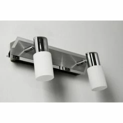 Trio Leuchten CLAPTON Wandleuchte LED Chrom, Aluminium, Edelstahl, 2-flammig -LED Leuchten Verkäufe trio leuchten clapton wandleuchte 821470205 do1 4