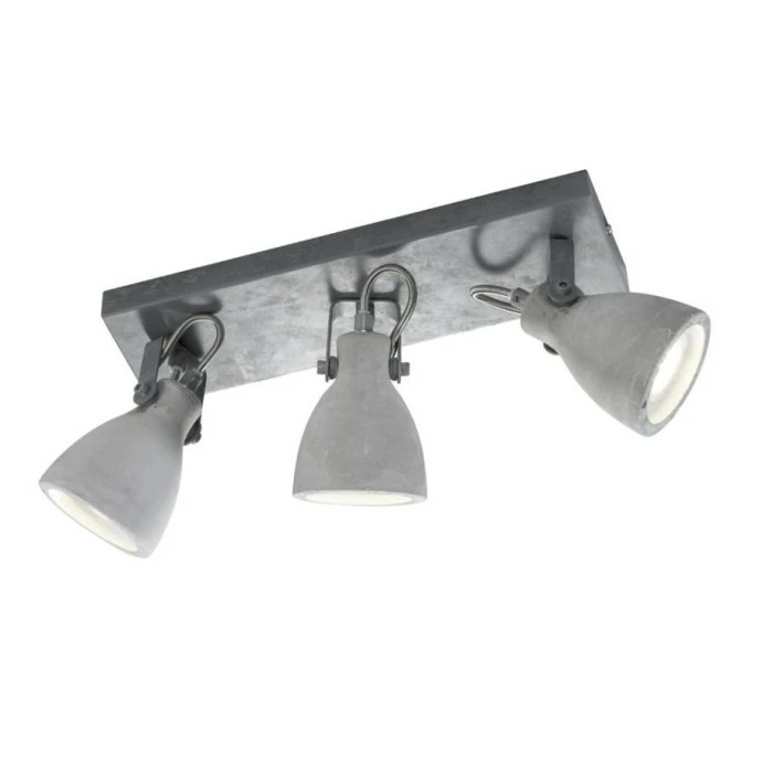 Trio Leuchten CONCRETE Strahler LED Grau, 3-flammig 2 Trio Leuchten CONCRETE Strahler LED Grau, 3-flammig – Bild 2