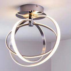 Trio Leuchten CORLAND Deckenleuchte LED Chrom, 1-flammig 33 Trio Leuchten CORLAND Deckenleuchte LED Chrom, 1-flammig -LED Leuchten Verkäufe trio leuchten corland deckenleuchte 674312406 14