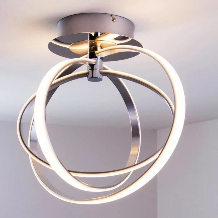 Trio Leuchten CORLAND Deckenleuchte LED Chrom, 1-flammig 15 Trio Leuchten CORLAND Deckenleuchte LED Chrom, 1-flammig – Bild 15