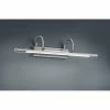 Trio Leuchten CUADRO Wandleuchte LED Nickel-Matt, Chrom, 1-flammig