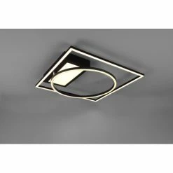 Trio Leuchten Downey Deckenleuchte LED Schwarz, 1-flammig, Fernbedienung -LED Leuchten Verkäufe trio leuchten downey deckenleuchte 620510332 4
