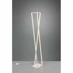 Trio Leuchten Edge Stehleuchte LED Weiß, 1-flammig