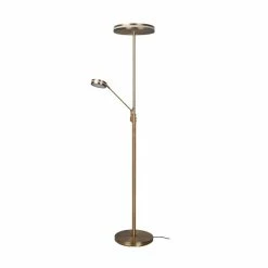 Trio Leuchten Franklin Deckenfluter LED Altmessing, 2-flammig -LED Leuchten Verkäufe trio leuchten franklin deckenfluter 426510204 6