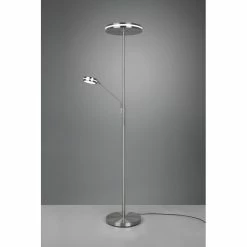 Trio Leuchten Franklin Deckenfluter LED Nickel-Matt, 2-flammig -LED Leuchten Verkäufe trio leuchten franklin deckenfluter 426510207 10