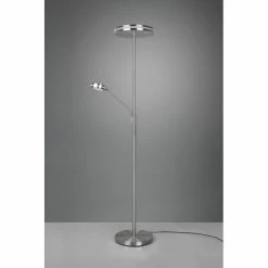 Trio Leuchten Franklin Deckenfluter LED Nickel-Matt, 2-flammig -LED Leuchten Verkäufe trio leuchten franklin deckenfluter 426510207 12