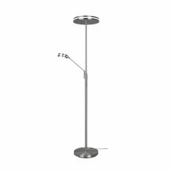 Trio Leuchten Franklin Deckenfluter LED Nickel-Matt, 2-flammig -LED Leuchten Verkäufe trio leuchten franklin deckenfluter 426510207 4