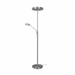 Trio Leuchten Franklin Deckenfluter LED Nickel-Matt, 2-flammig -LED Leuchten Verkäufe trio leuchten franklin deckenfluter 426510207 6