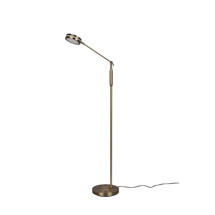 Trio Leuchten Franklin Stehleuchte LED Altmessing, 1-flammig 8 Trio Leuchten Franklin Stehleuchte LED Altmessing, 1-flammig – Bild 8