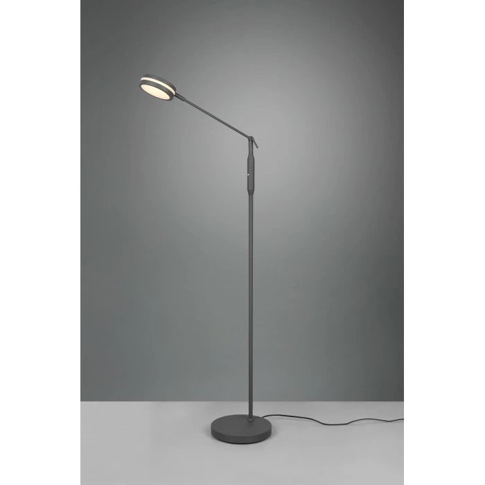 Trio Leuchten Franklin Stehleuchte LED Anthrazit, 1-flammig 10 Trio Leuchten Franklin Stehleuchte LED Anthrazit, 1-flammig – Bild 10