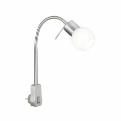 Trio Leuchten FRED Wandleuchte LED Nickel-Matt, 1-flammig -LED Leuchten Verkäufe trio leuchten fred wandleuchte 891770107 2