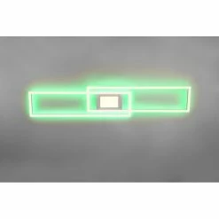 Trio Leuchten Ganado Deckenleuchte LED Nickel-Matt, 2-flammig, Fernbedienung, Farbwechsler 36 Trio Leuchten Ganado Deckenleuchte LED Nickel-Matt, 2-flammig, Fernbedienung, Farbwechsler -LED Leuchten Verkäufe trio leuchten ganado deckenleuchte 670710507 11