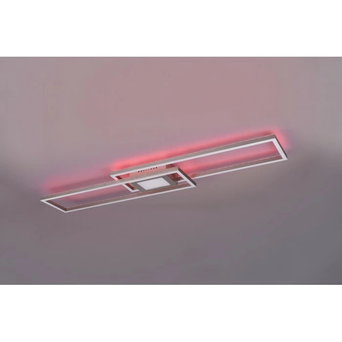 Trio Leuchten Ganado Deckenleuchte LED Nickel-Matt, 2-flammig, Fernbedienung, Farbwechsler 25 Trio Leuchten Ganado Deckenleuchte LED Nickel-Matt, 2-flammig, Fernbedienung, Farbwechsler – Bild 25