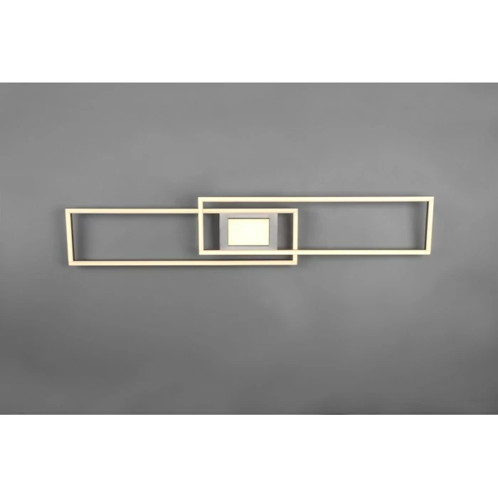 Trio Leuchten Ganado Deckenleuchte LED Nickel-Matt, 2-flammig, Fernbedienung, Farbwechsler 10 Trio Leuchten Ganado Deckenleuchte LED Nickel-Matt, 2-flammig, Fernbedienung, Farbwechsler – Bild 10