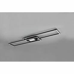 Trio Leuchten Ganado Deckenleuchte LED Schwarz, 2-flammig, Fernbedienung, Farbwechsler -LED Leuchten Verkäufe trio leuchten ganado deckenleuchte 670710532 5