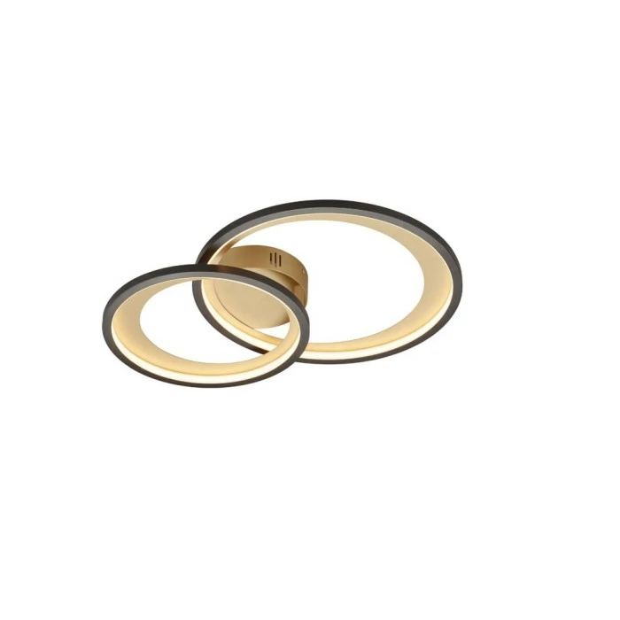 Trio Leuchten GRANADA Deckenleuchte LED Schwarz, 1-flammig 1 Trio Leuchten GRANADA Deckenleuchte LED Schwarz, 1-flammig