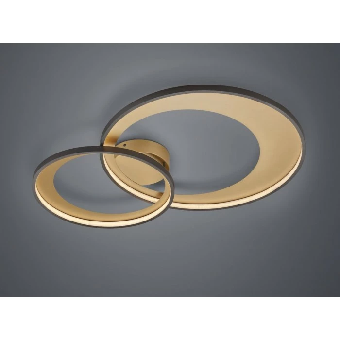 Trio Leuchten GRANADA Deckenleuchte LED Schwarz, 1-flammig 4 Trio Leuchten GRANADA Deckenleuchte LED Schwarz, 1-flammig – Bild 4