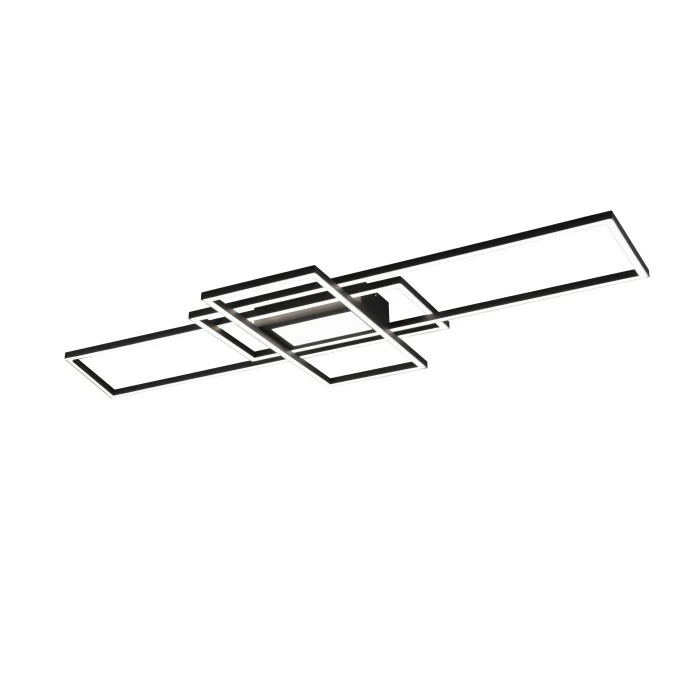 Trio Leuchten Irvine Deckenleuchte LED Anthrazit, 1-flammig, Fernbedienung 2 Trio Leuchten Irvine Deckenleuchte LED Anthrazit, 1-flammig, Fernbedienung – Bild 2