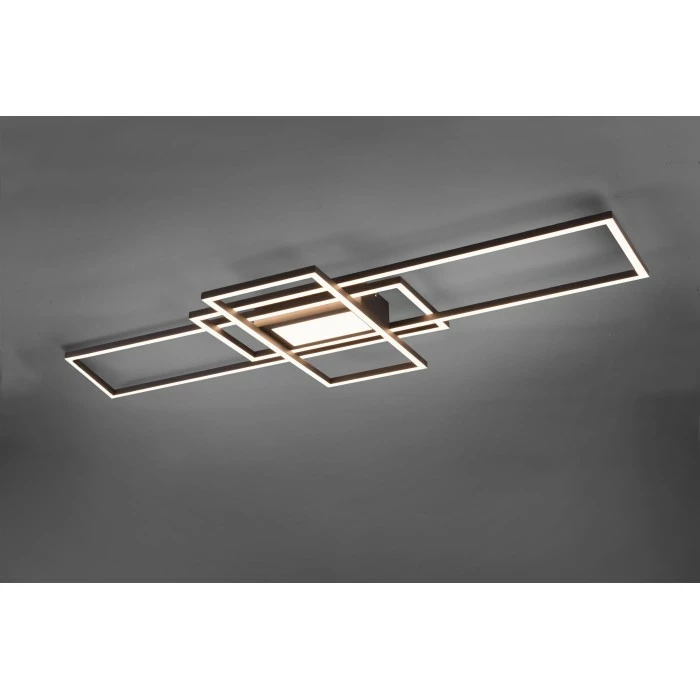 Trio Leuchten Irvine Deckenleuchte LED Anthrazit, 1-flammig, Fernbedienung 4 Trio Leuchten Irvine Deckenleuchte LED Anthrazit, 1-flammig, Fernbedienung – Bild 4