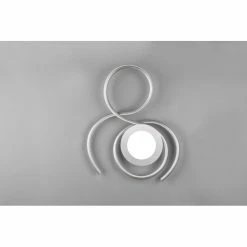 Trio Leuchten Jive Deckenleuchte LED Nickel-Matt, 1-flammig, Fernbedienung -LED Leuchten Verkäufe trio leuchten jive deckenleuchte 623410207 4