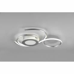 Trio Leuchten Jive Deckenleuchte LED Nickel-Matt, 1-flammig, Fernbedienung -LED Leuchten Verkäufe trio leuchten jive deckenleuchte 623410207 9
