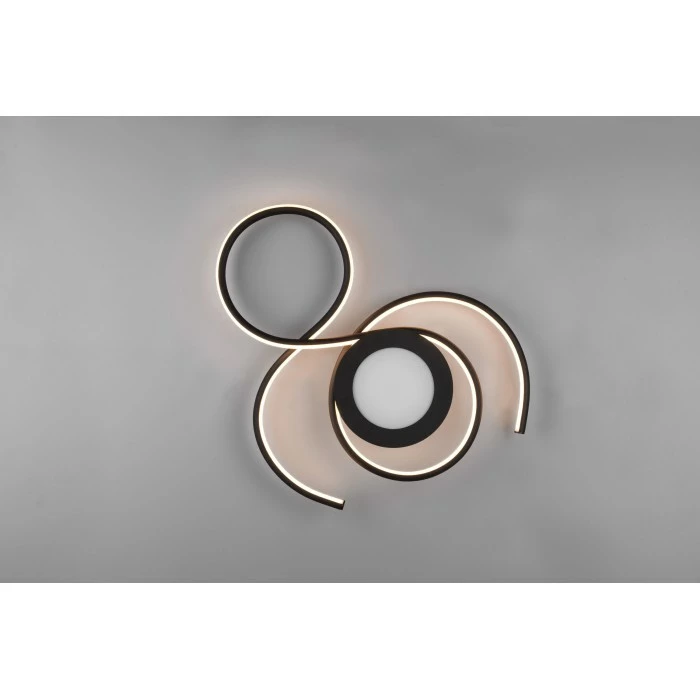 Trio Leuchten Jive Deckenleuchte LED Schwarz, 1-flammig, Fernbedienung 13 Trio Leuchten Jive Deckenleuchte LED Schwarz, 1-flammig, Fernbedienung – Bild 13