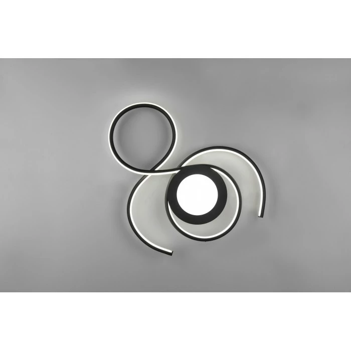 Trio Leuchten Jive Deckenleuchte LED Schwarz, 1-flammig, Fernbedienung 3 Trio Leuchten Jive Deckenleuchte LED Schwarz, 1-flammig, Fernbedienung – Bild 3