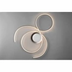 Trio Leuchten JIVE Deckenleuchte LED Nickel-Matt, 1-flammig -LED Leuchten Verkäufe trio leuchten jive deckenleuchte 623419207 13
