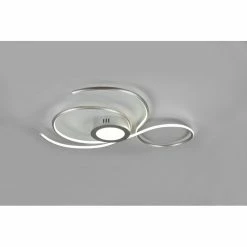 Trio Leuchten JIVE Deckenleuchte LED Nickel-Matt, 1-flammig -LED Leuchten Verkäufe trio leuchten jive deckenleuchte 623419207 8