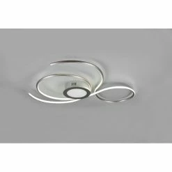 Trio Leuchten JIVE Deckenleuchte LED Nickel-Matt, 1-flammig -LED Leuchten Verkäufe trio leuchten jive deckenleuchte 623419207 9