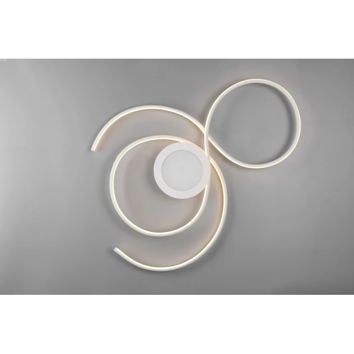 Trio Leuchten Jive Deckenleuchte LED Weiß, 1-flammig, Fernbedienung 14 Trio Leuchten Jive Deckenleuchte LED Weiß, 1-flammig, Fernbedienung – Bild 14