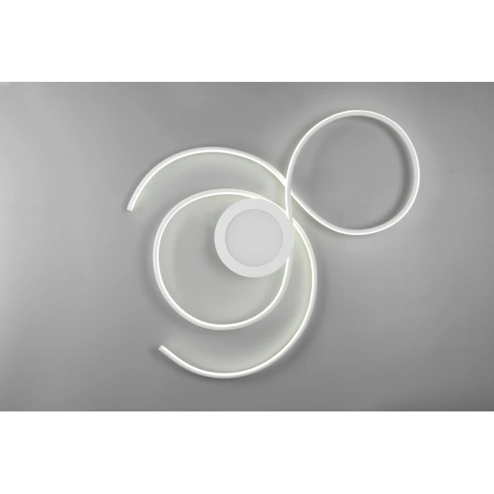 Trio Leuchten Jive Deckenleuchte LED Weiß, 1-flammig, Fernbedienung 4 Trio Leuchten Jive Deckenleuchte LED Weiß, 1-flammig, Fernbedienung – Bild 4