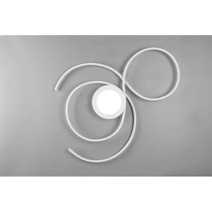 Trio Leuchten Jive Deckenleuchte LED Weiß, 1-flammig, Fernbedienung 5 Trio Leuchten Jive Deckenleuchte LED Weiß, 1-flammig, Fernbedienung – Bild 5