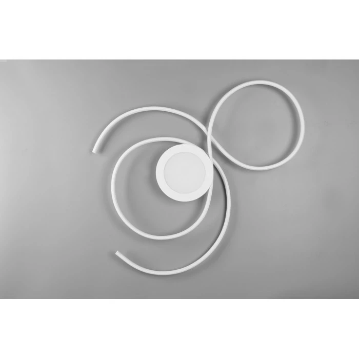 Trio Leuchten Jive Deckenleuchte LED Weiß, 1-flammig, Fernbedienung 7 Trio Leuchten Jive Deckenleuchte LED Weiß, 1-flammig, Fernbedienung – Bild 7