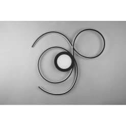 Trio Leuchten Jive Deckenleuchte LED Schwarz, 1-flammig, Fernbedienung -LED Leuchten Verkäufe trio leuchten jive deckenleuchte 623419232 6