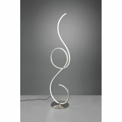 Trio Leuchten Jive Stehleuchte LED Nickel-Matt, 1-flammig -LED Leuchten Verkäufe trio leuchten jive stehleuchte 423410107 4