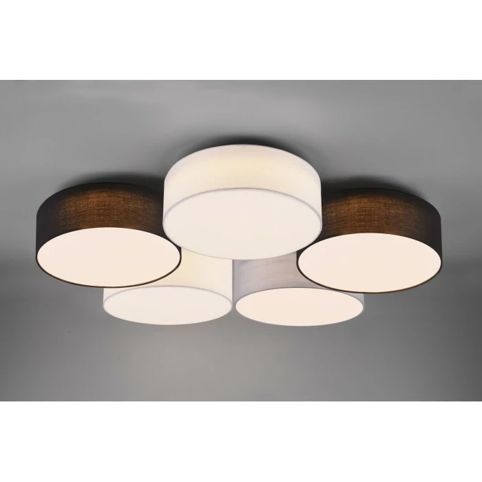 Trio Leuchten Lugano Deckenleuchte LED Weiß, 1-flammig 1 Trio Leuchten Lugano Deckenleuchte LED Weiß, 1-flammig