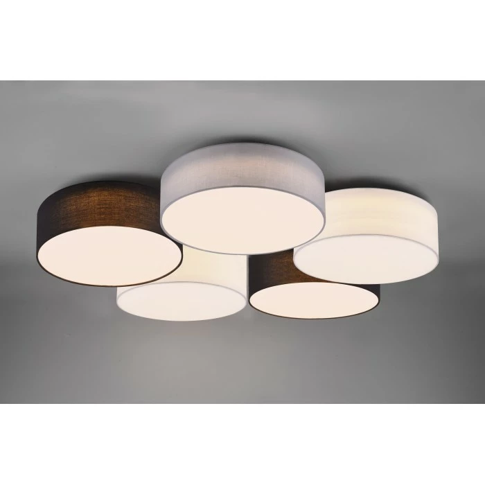 Trio Leuchten Lugano Deckenleuchte LED Weiß, 1-flammig 2 Trio Leuchten Lugano Deckenleuchte LED Weiß, 1-flammig – Bild 2