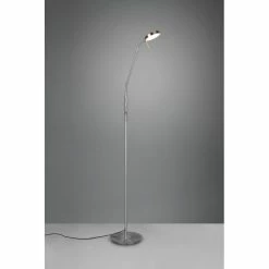 Trio Leuchten Monza Stehleuchte LED Nickel-Matt, 1-flammig 15 Trio Leuchten Monza Stehleuchte LED Nickel-Matt, 1-flammig -LED Leuchten Verkäufe trio leuchten monza stehleuchte 423310107 4