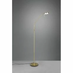 Trio Leuchten Monza Stehleuchte LED Messing, 1-flammig -LED Leuchten Verkäufe trio leuchten monza stehleuchte 423310108 3