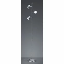 Trio Leuchten NARCOS Stehleuchte LED Nickel-Matt, 3-flammig