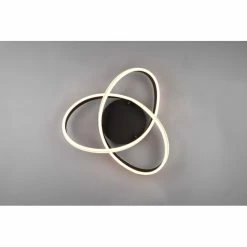 Trio Leuchten NURIA Deckenleuchte LED Schwarz, 1-flammig -LED Leuchten Verkäufe trio leuchten nuria deckenleuchte 626210132 5