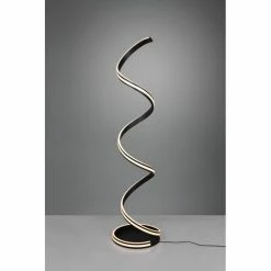 Trio Leuchten NURIA Stehleuchte LED Schwarz, 1-flammig