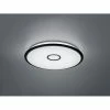 Trio Leuchten Okinawa Deckenleuchte LED Schwarz, 1-flammig, Fernbedienung