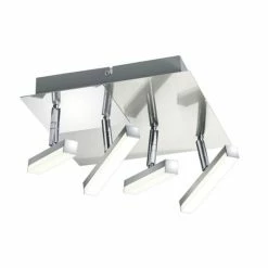 Trio Leuchten OPIUM Deckenleuchte LED Nickel-Matt, 4-flammig -LED Leuchten Verkäufe trio leuchten opium deckenleuchte 670610407 2