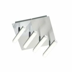 Trio Leuchten OPIUM Deckenleuchte LED Nickel-Matt, 4-flammig -LED Leuchten Verkäufe trio leuchten opium deckenleuchte 670610407 3