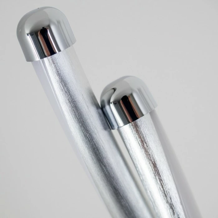 Trio Leuchten PORTOFINO Stehleuchte LED Chrom, 2-flammig 12 Trio Leuchten PORTOFINO Stehleuchte LED Chrom, 2-flammig – Bild 12