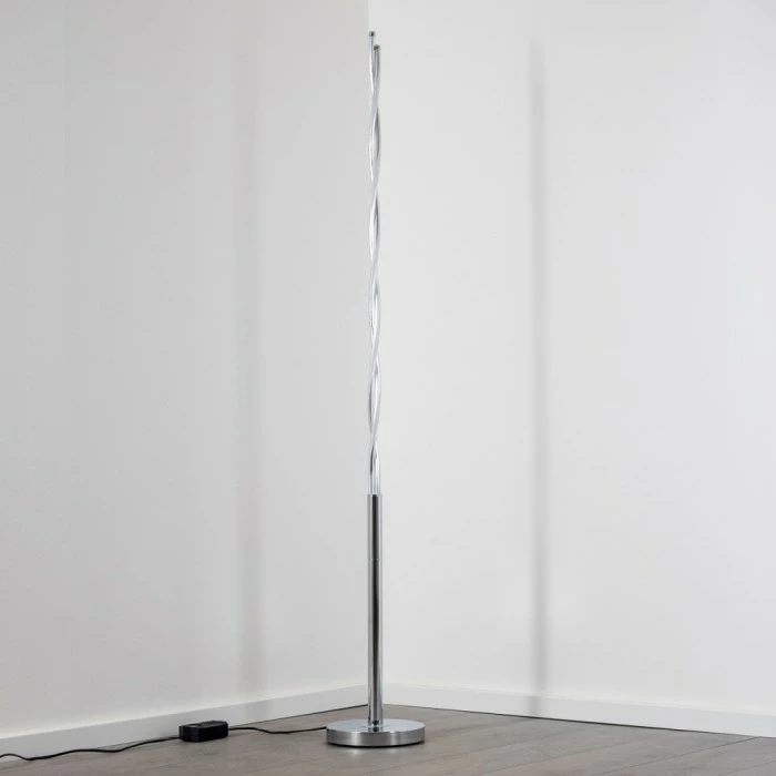 Trio Leuchten PORTOFINO Stehleuchte LED Chrom, 2-flammig 17 Trio Leuchten PORTOFINO Stehleuchte LED Chrom, 2-flammig – Bild 17