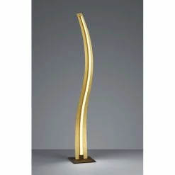 Trio Leuchten Salerno Stehleuchte LED Gold, 1-flammig